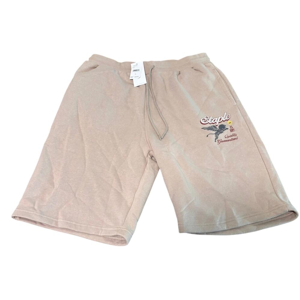 Jeff Staple Men's Gryphon Khaki Sweat Shorts Size XXL  2 Extra Large New NWT